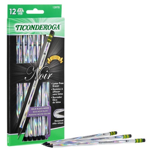 NOIR #2 PENCIL TICONDEROGA